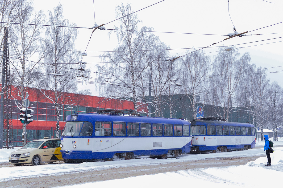 Рига, Tatra T3A № 30166