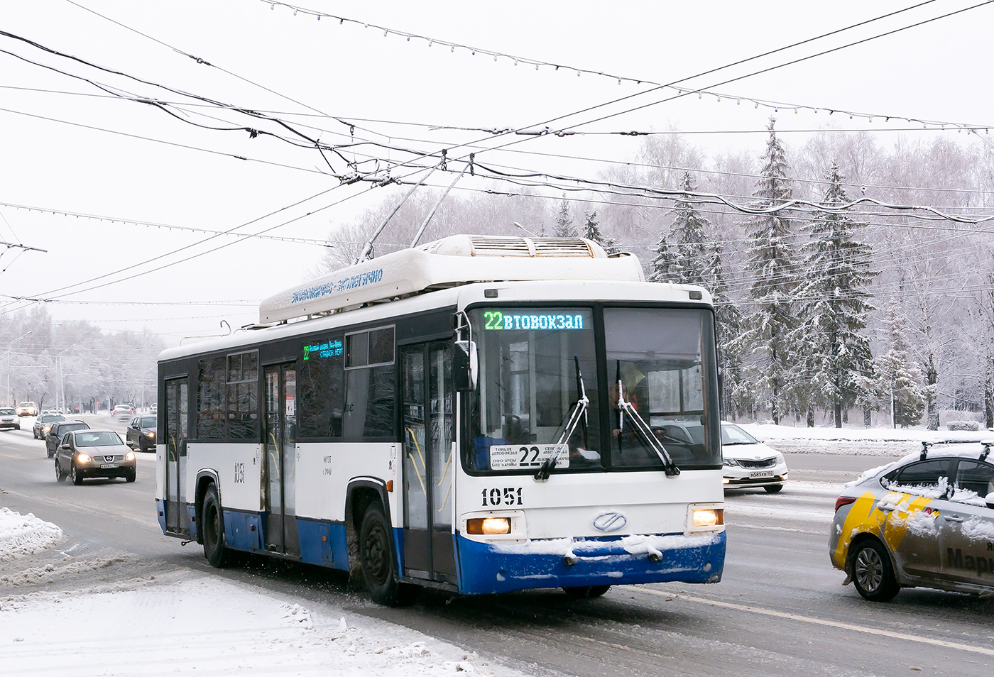 Уфа, БТЗ-52767 № 1051 Уфа, БТЗ-52767 № 1051