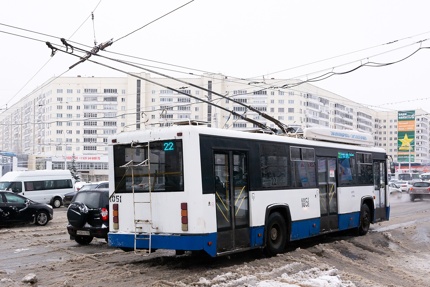 Уфа, БТЗ-52767 № 1051 Уфа, БТЗ-52767 № 1051