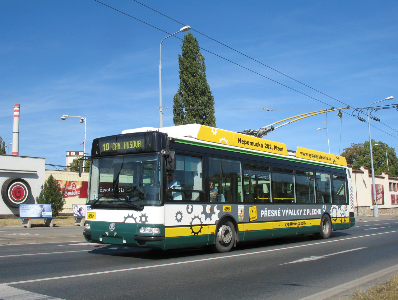 Пльзень, Škoda 24Tr Irisbus Citybus № 498