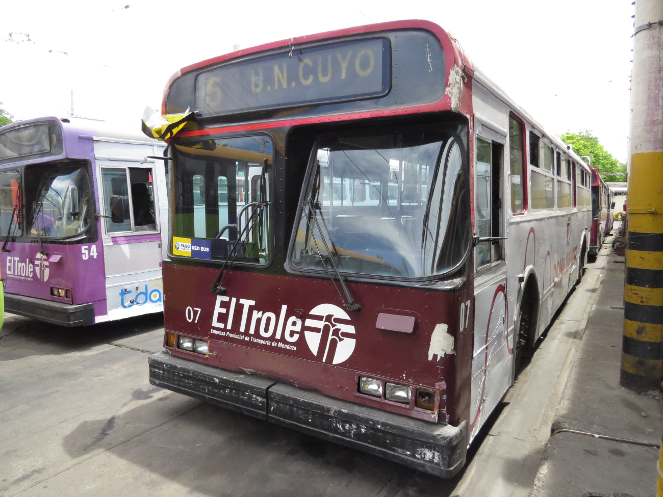 Мендоса, Flyer E901A № 07; Мендоса — Хранилище Rodeo de la Cruz