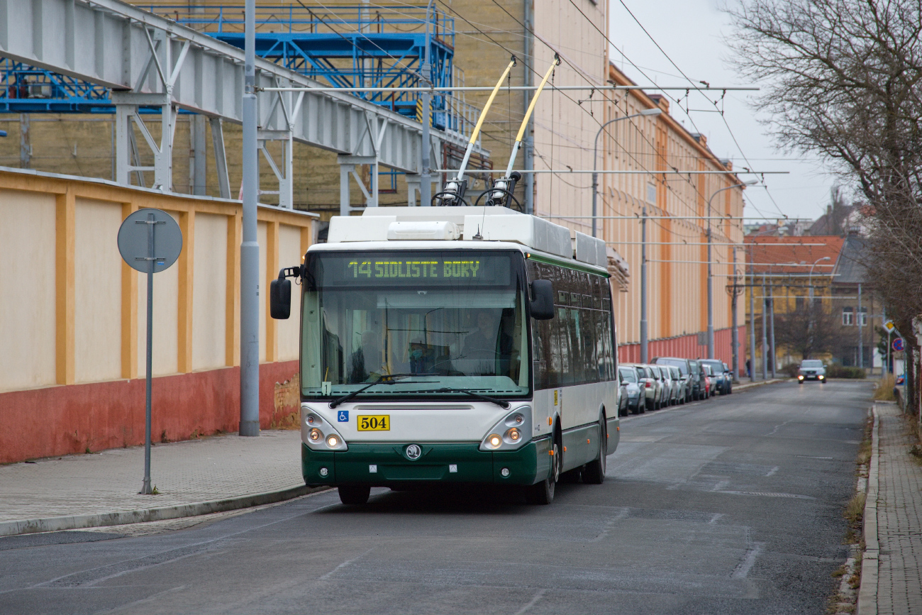 Пльзень, Škoda 24Tr Irisbus Citelis № 504