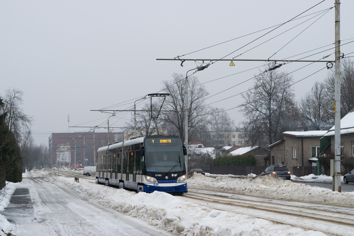 Рига, Škoda 15T2 ForCity Alfa Riga № 57583