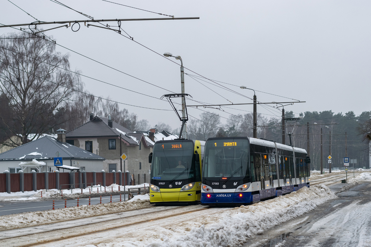 Рига, Škoda 15T2 ForCity Alfa Riga № 57583