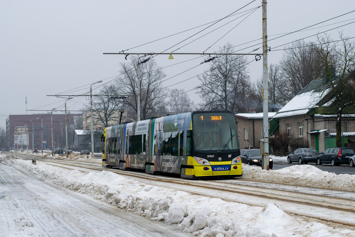 Рига, Škoda 15T ForCity Alfa Riga № 57027