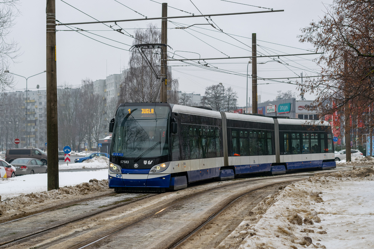 Рига, Škoda 15T2 ForCity Alfa Riga № 57583