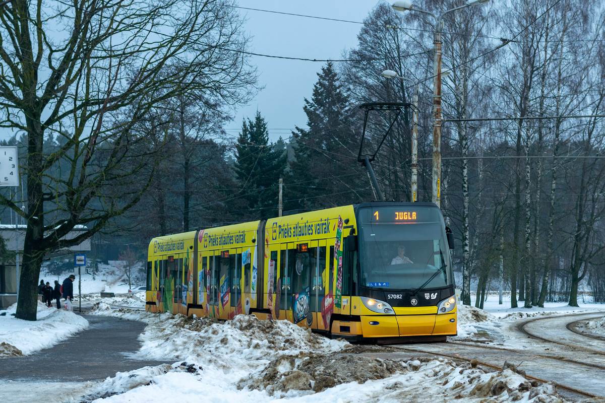 Рига, Škoda 15T ForCity Alfa Riga № 57082