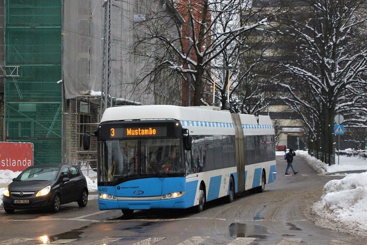 Таллин, Solaris Trollino III 18 AC № 440