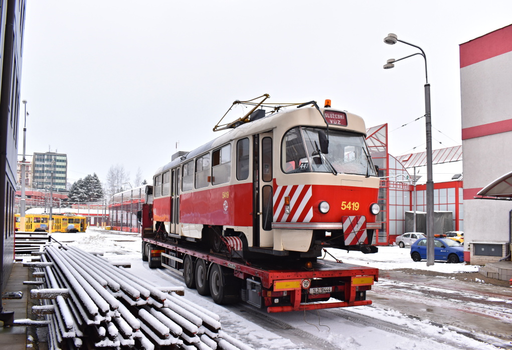 利貝雷茨 ― 亞布洛內茨, Tatra T3M # 5419