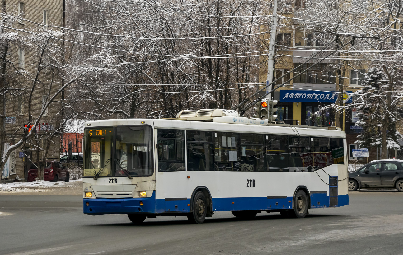 Уфа, НефАЗ-БТЗ 52765Р № 2118