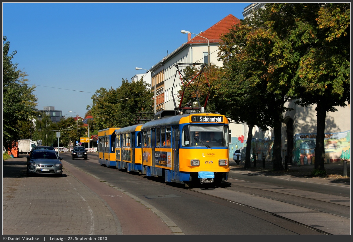 Лейпциг, Tatra T4D-M1 № 2125