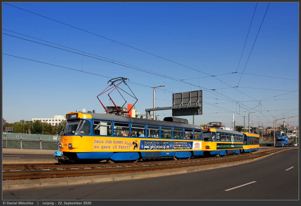 Лейпциг, Tatra T4D-M1 № 2125 Лейпциг, Tatra T4D-M1 № 2125