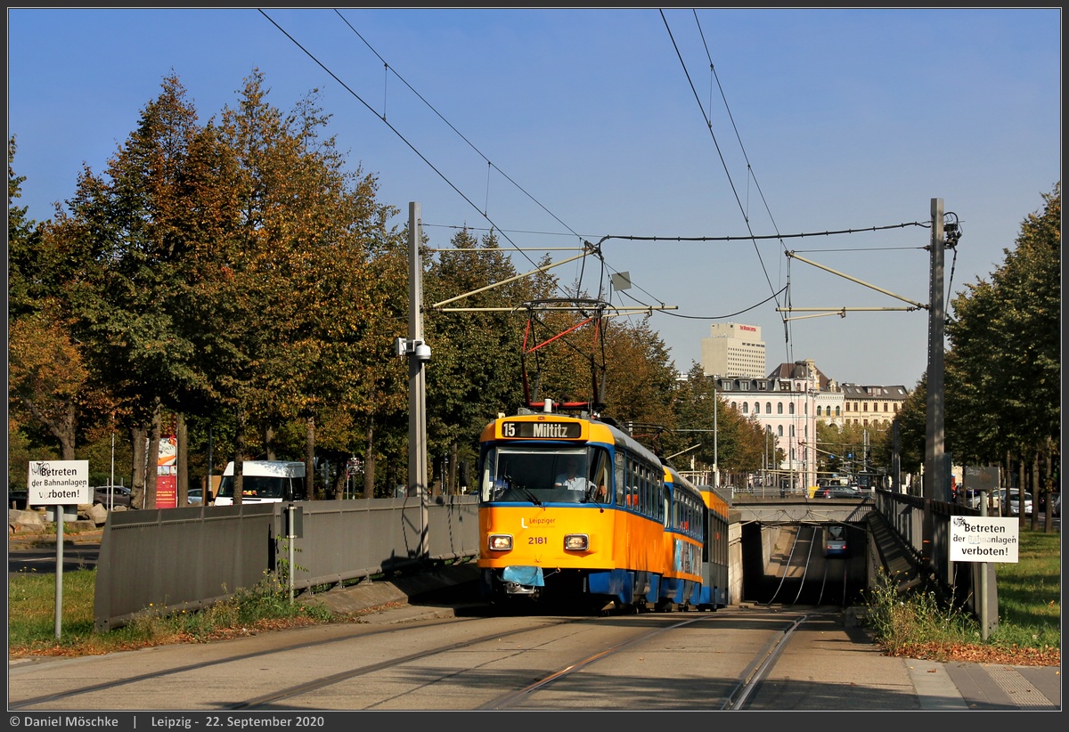 Лейпциг, Tatra T4D-M1 № 2181