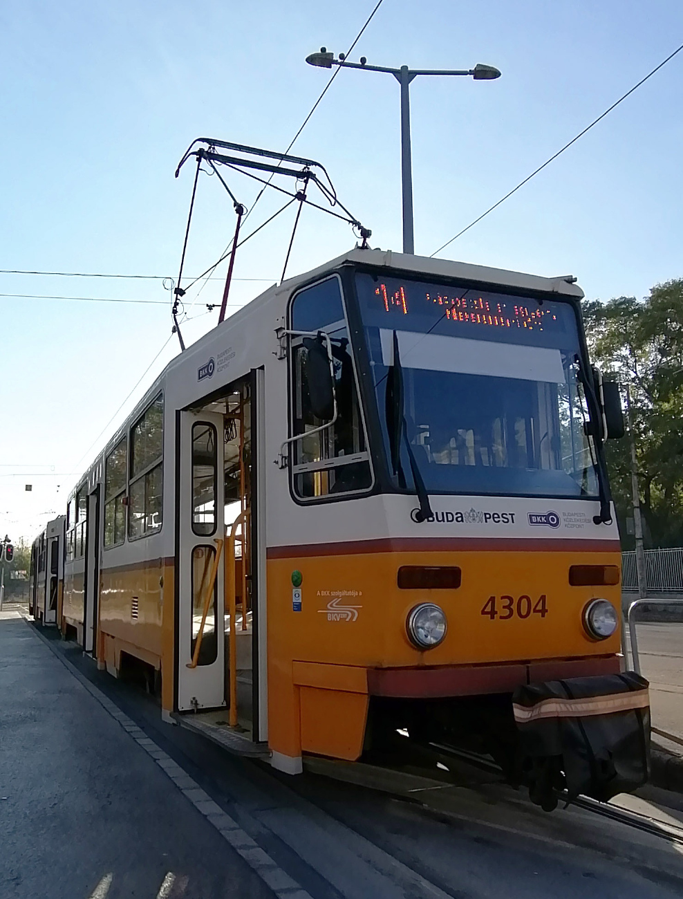Будапешт, Tatra T5C5K2 № 4304 Будапешт, Tatra T5C5K2 № 4304