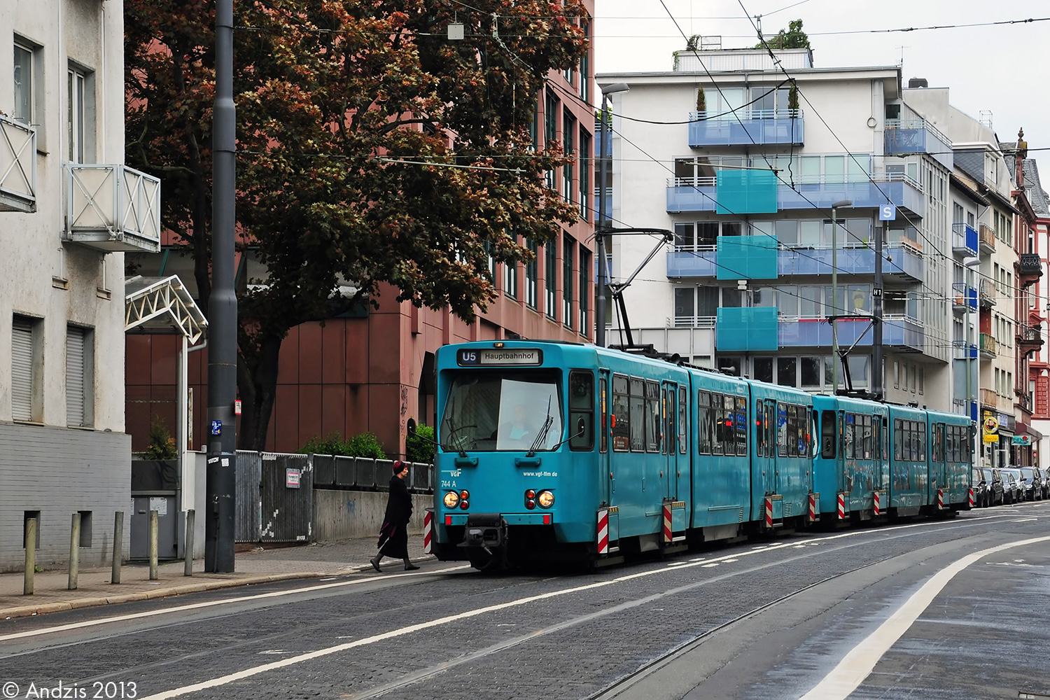 Frankfurt am Main, Duewag Ptb Nr. 744