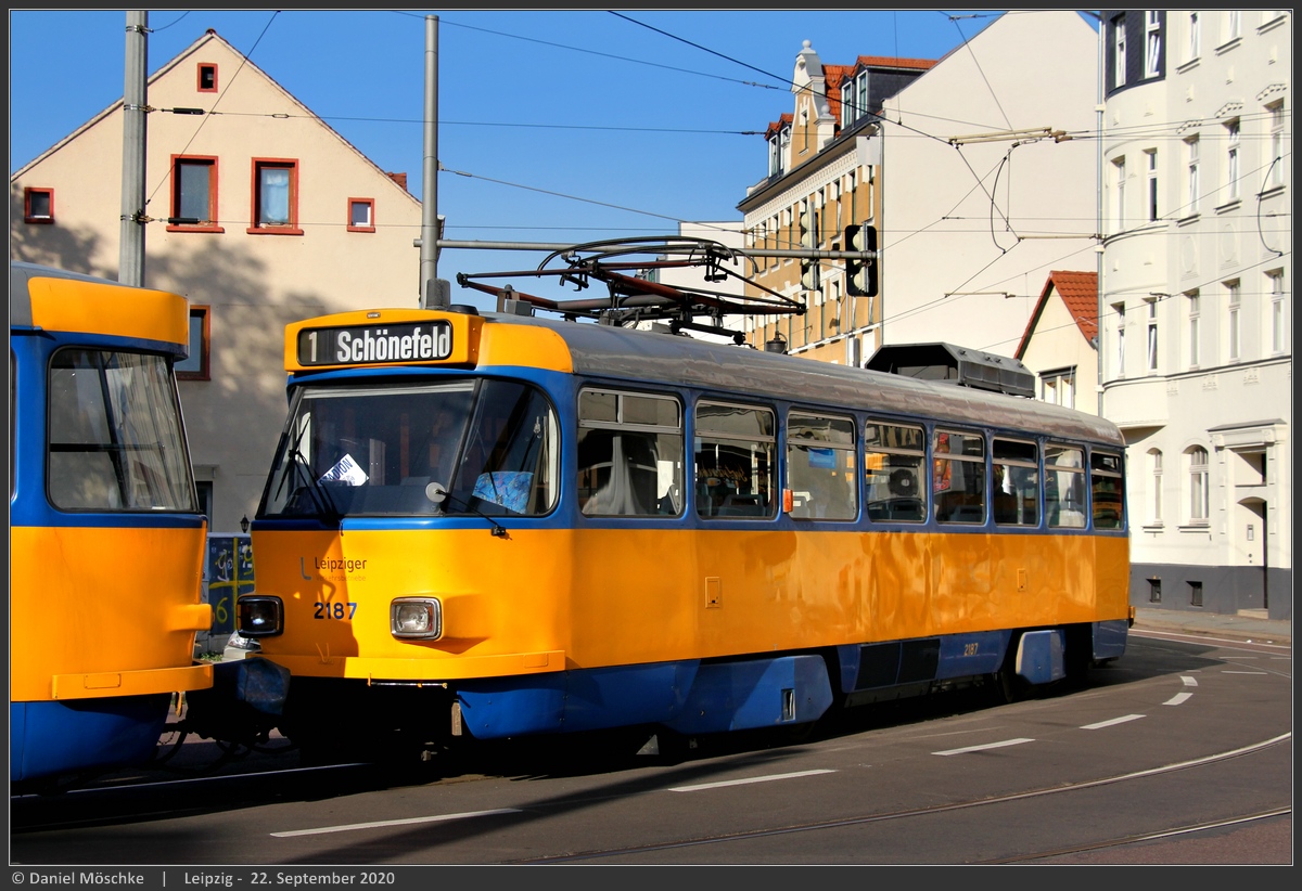 Лейпциг, Tatra T4D-M1 № 2187