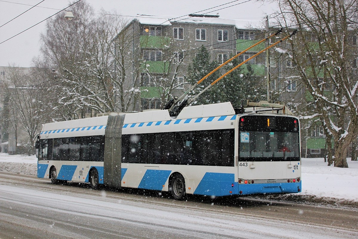 Таллин, Solaris Trollino III 18 AC № 443