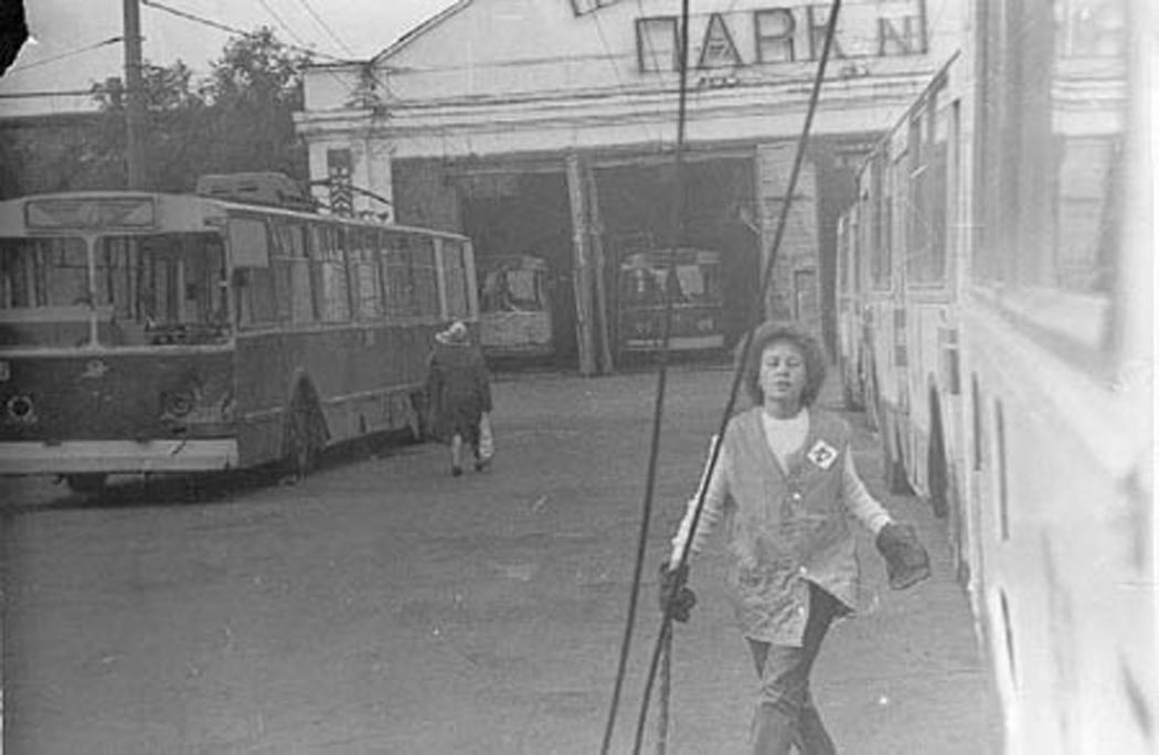 Петрозаводск — Исторические фотографии; Петрозаводск — Работники электротранспорта