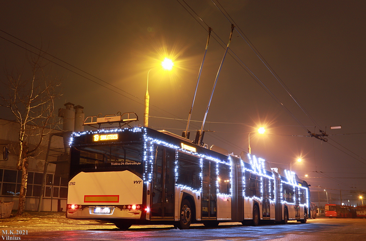 Вильнюс, Solaris Trollino IV 24 MetroStyle № 2762