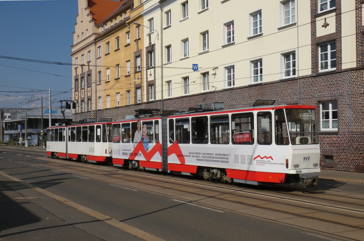 Цвиккау, Tatra KT4DMC № 938