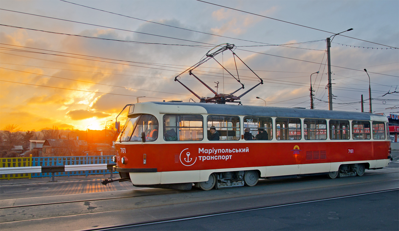 Мариуполь, Tatra T3SUCS № 761