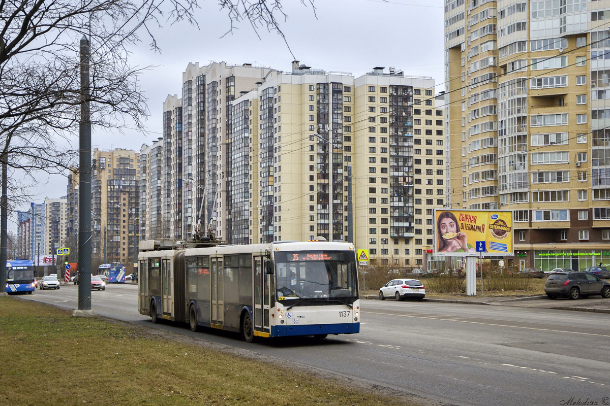 Sankt Petersburg, Trolza-6206.01 “Megapolis” Nr. 1137