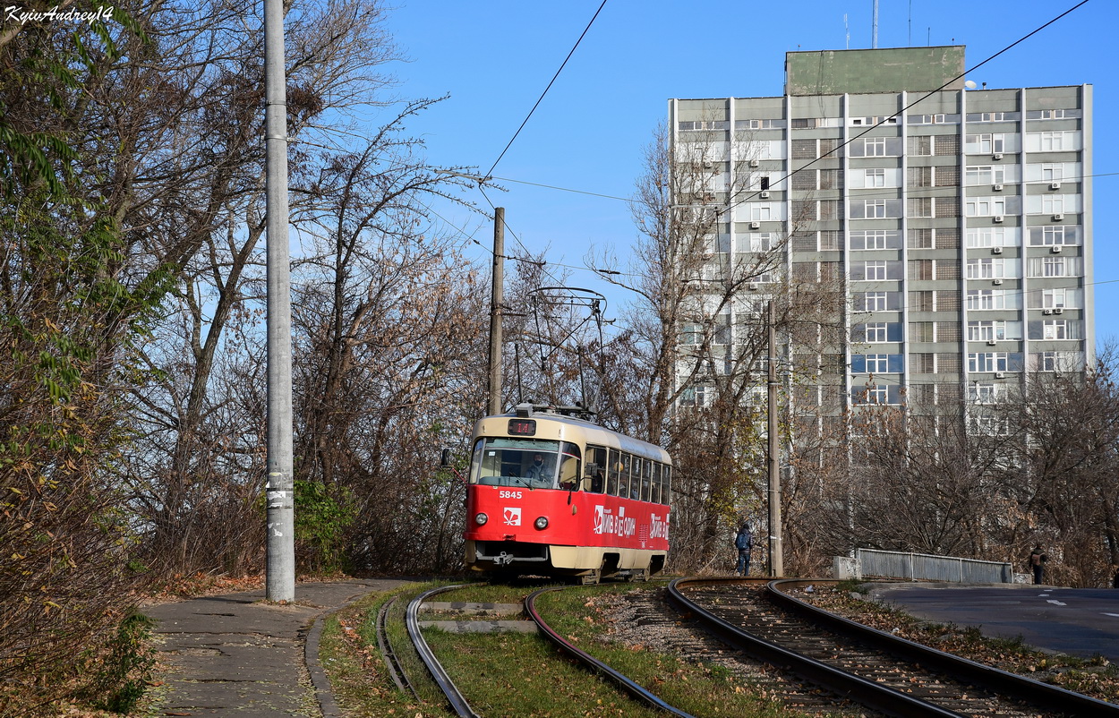 Kiev, Tatra T3SU N°. 5845