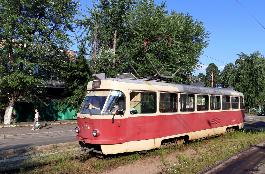 Kyiv, Tatra T3SU # 5955