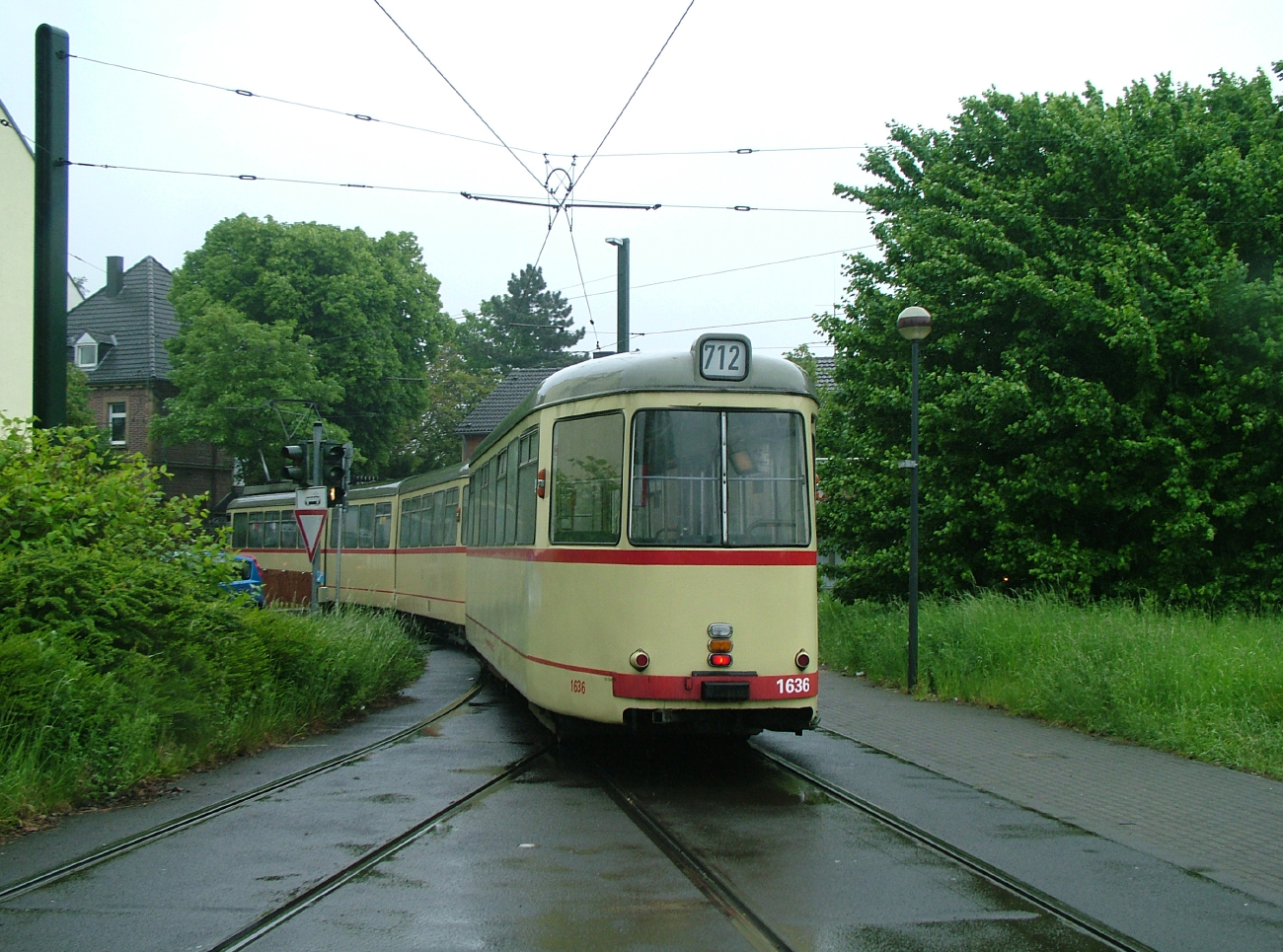 Дюссельдорф, Duewag B4 № 1636