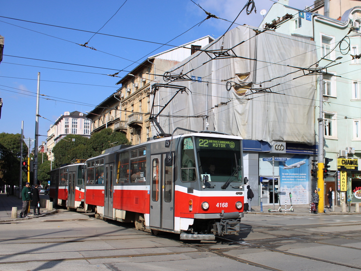 София, Tatra T6A5 № 4168