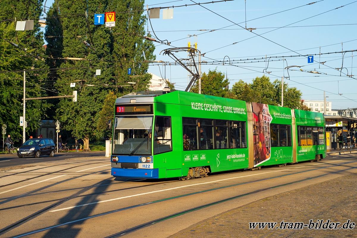 Лейпциг, DWA NGT8 № 1122 Лейпциг, DWA NGT8 № 1122