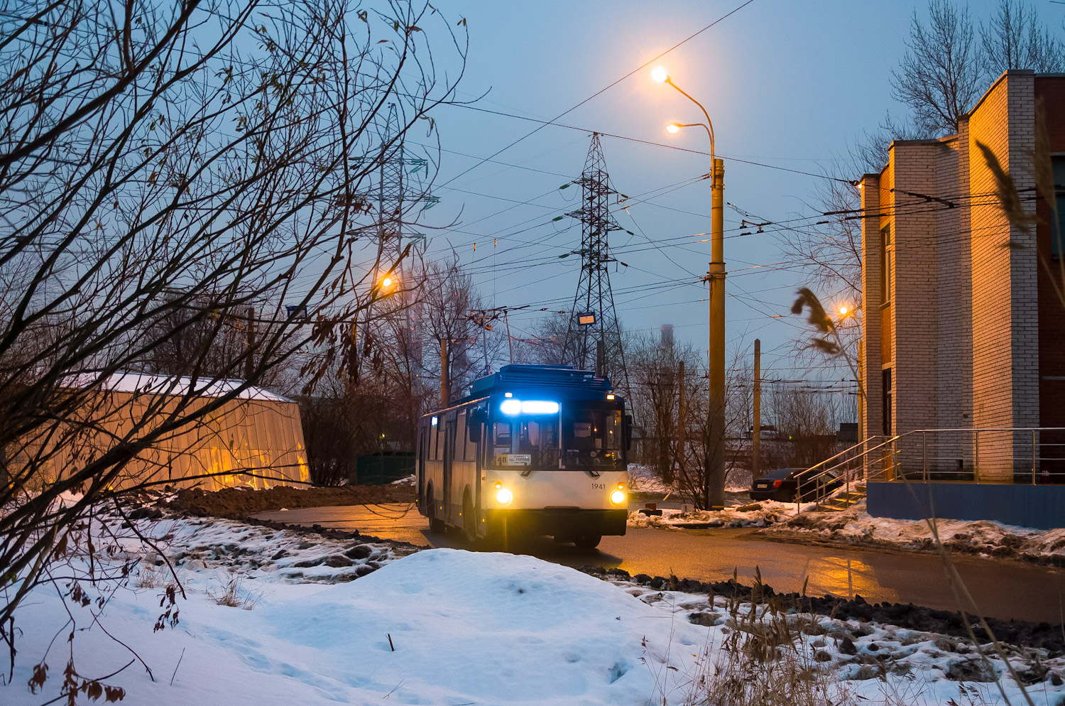 Санкт-Петербург, ВЗТМ-5284 № 1941; Санкт-Петербург — Троллейбусные линии и инфраструктура
