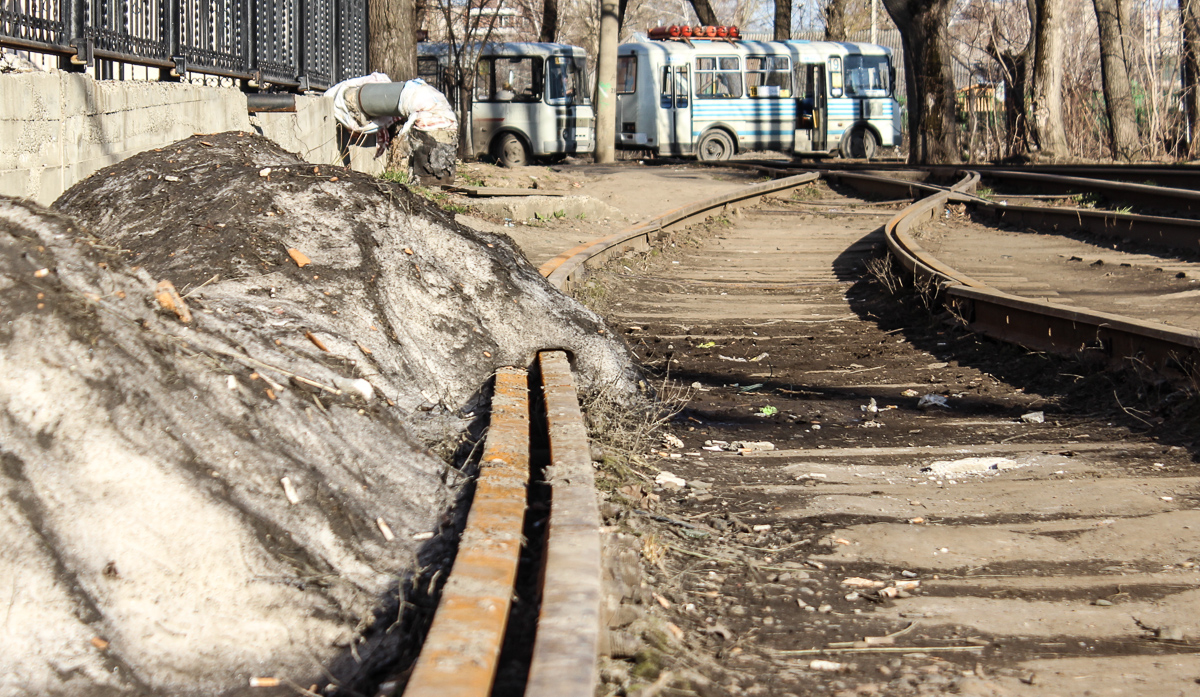 Tomsk — Tram Lines and Terminals