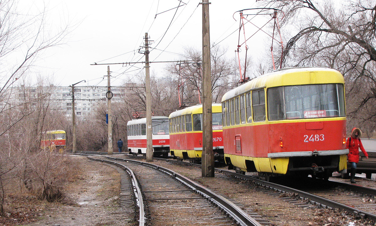 Volgograd, Tatra T3SU (2-door) # 2483