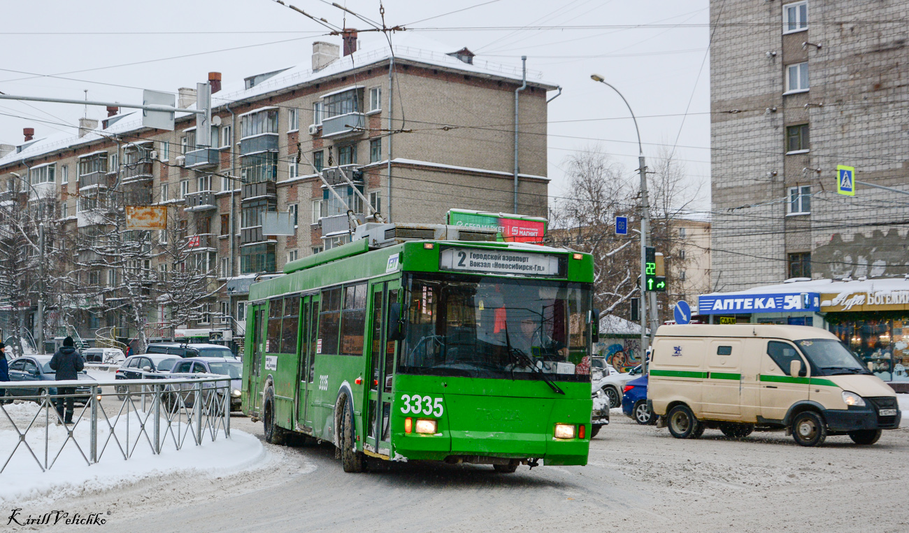 Novosibirsk, Trolza-5275.05 “Optima” č. 3335