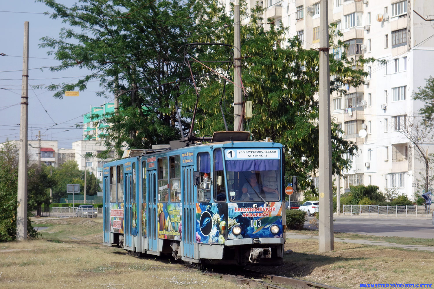 Евпатория, Tatra KT4SU № 033