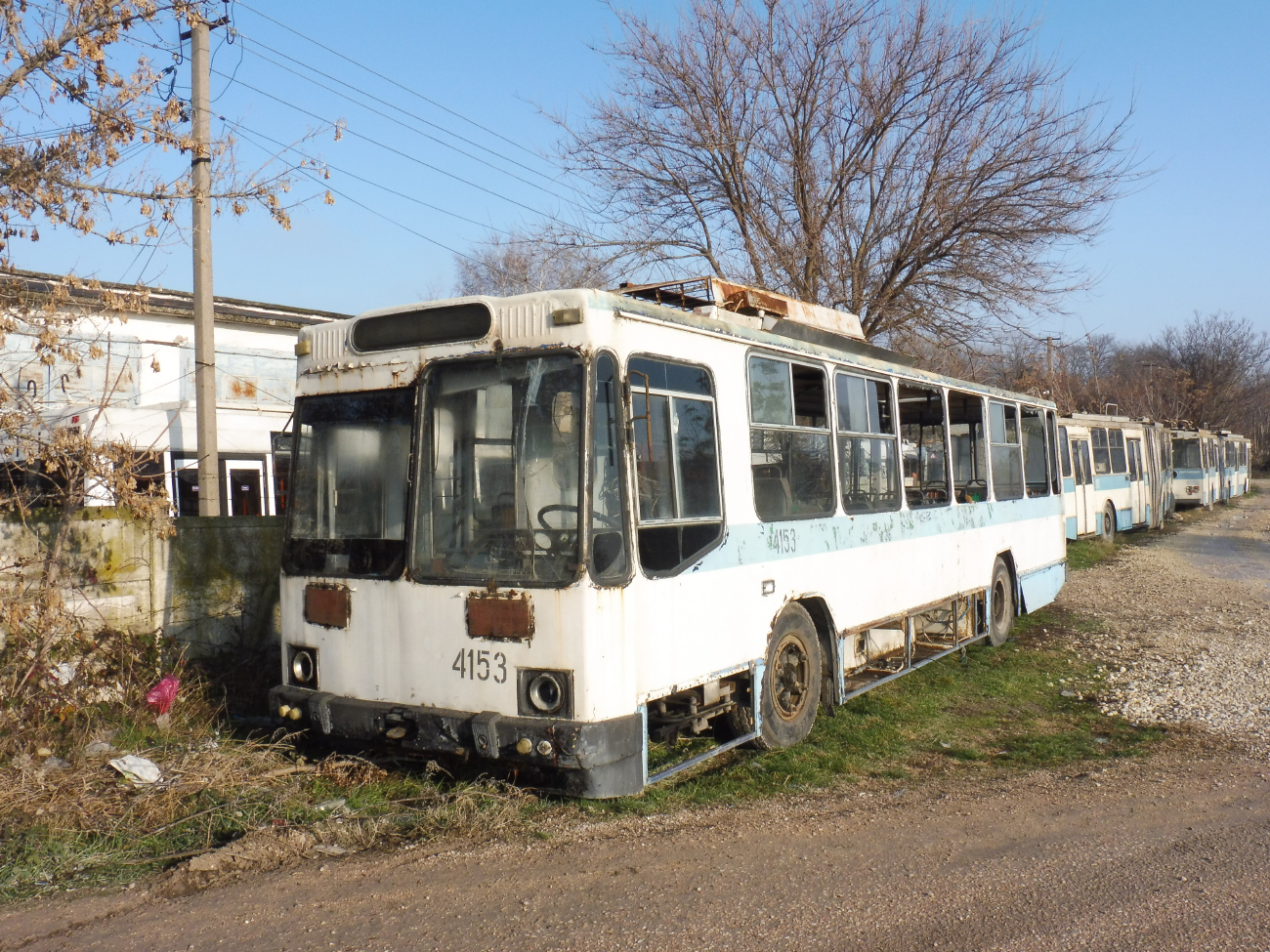 Крымский троллейбус, ЮМЗ Т2.09 № 4153