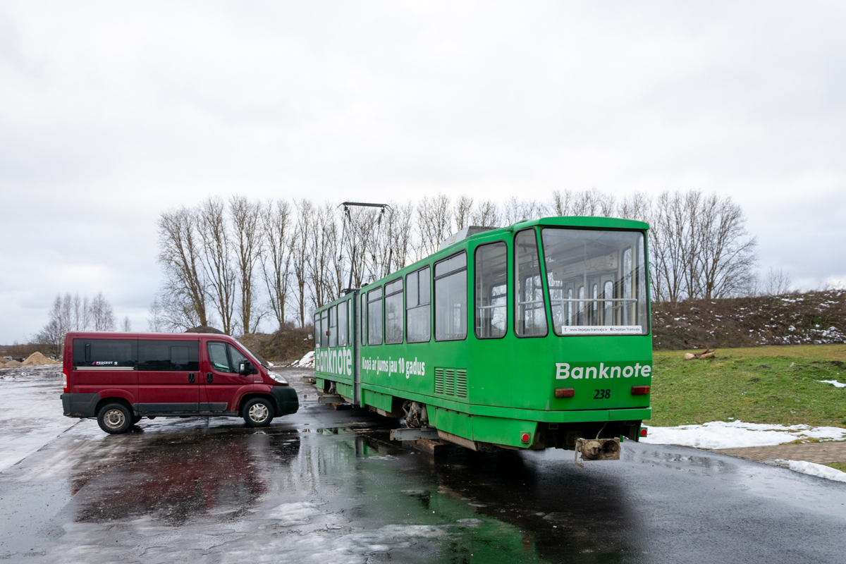 Лиепая, Tatra KT4D № 238