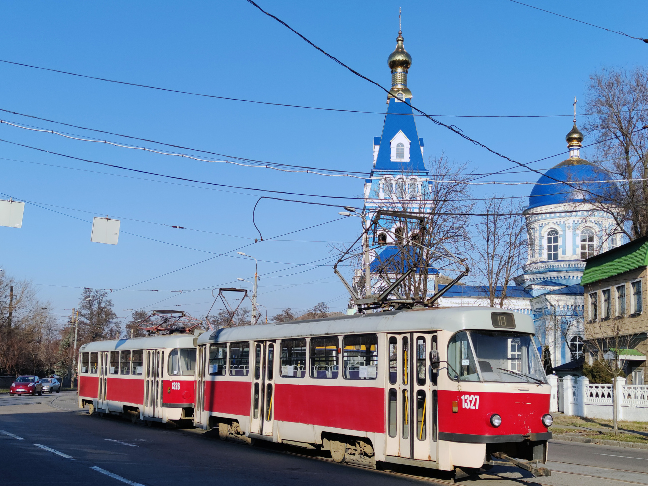 Днепр, Tatra T3SU № 1327