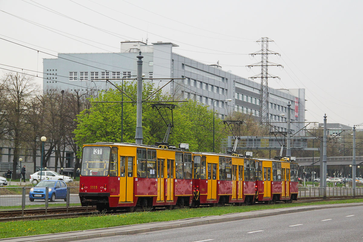 Warsaw, Konstal 105Na № 1111