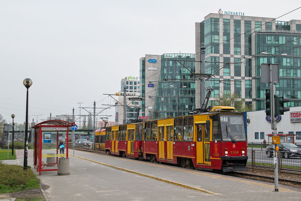 華沙, Konstal 105Na # 1368