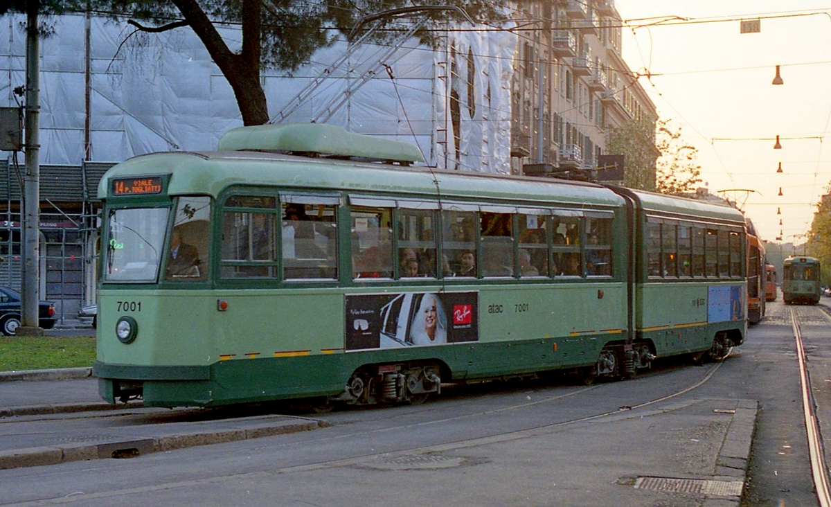Рим, Treno Articolato Stanga (TAS) № 7001