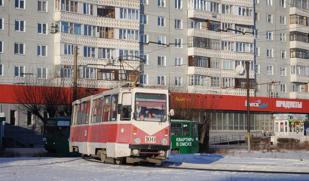 Омск, 71-605 (КТМ-5М3) № 100