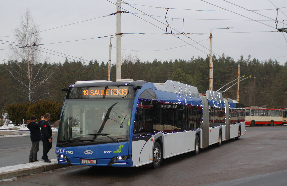 Вильнюс, Solaris Trollino IV 24 MetroStyle № 2762