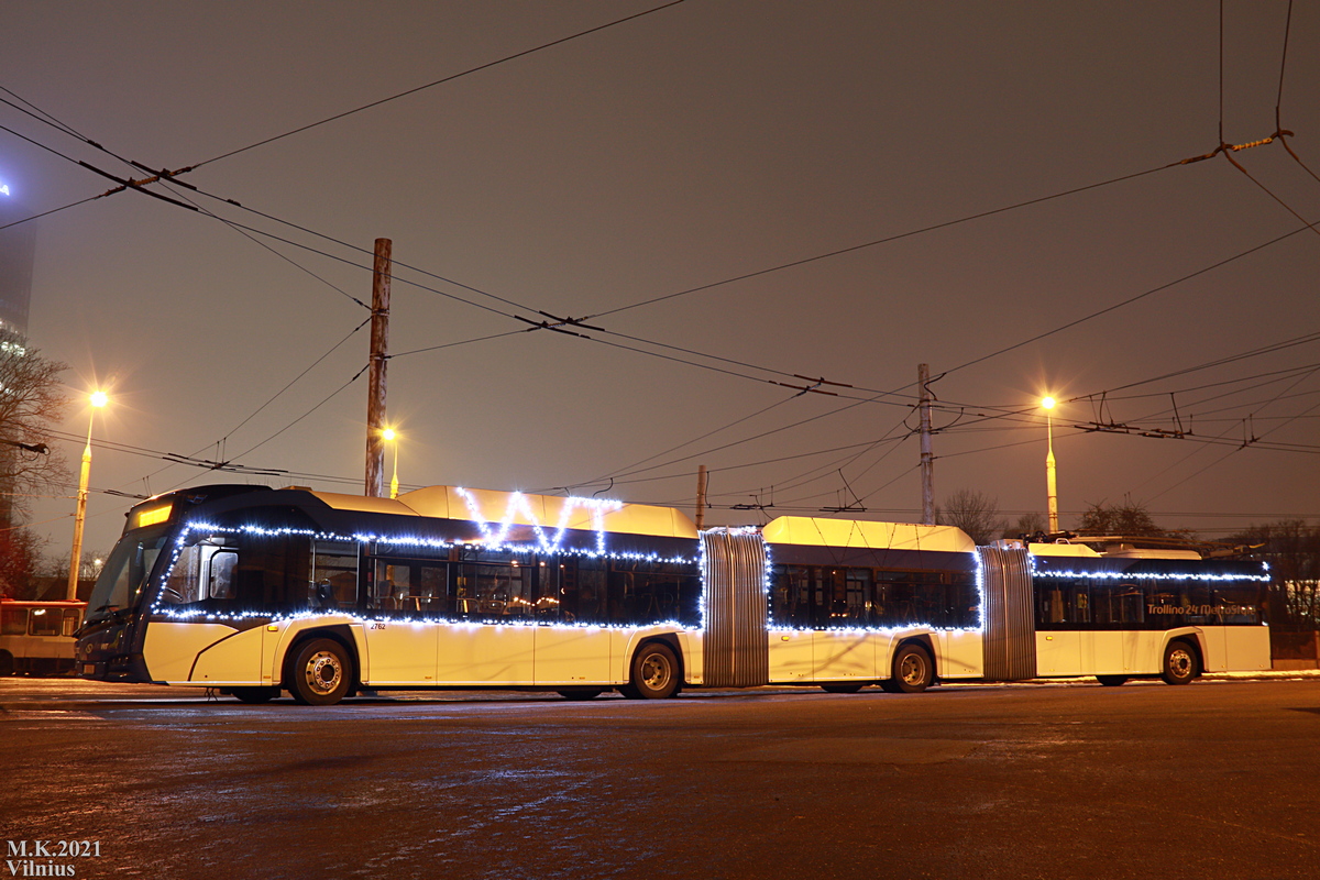 Вільнюс, Solaris Trollino IV 24 MetroStyle № 2762