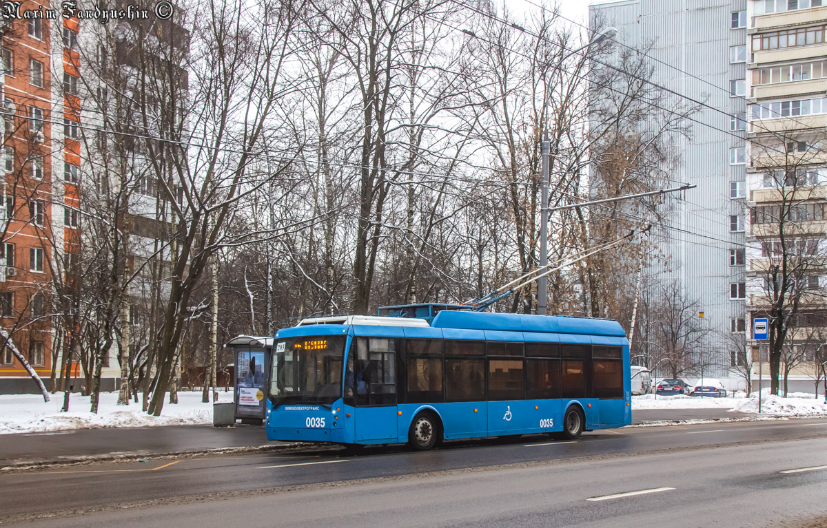 Химки, Тролза-5265.00 «Мегаполис» № 0035