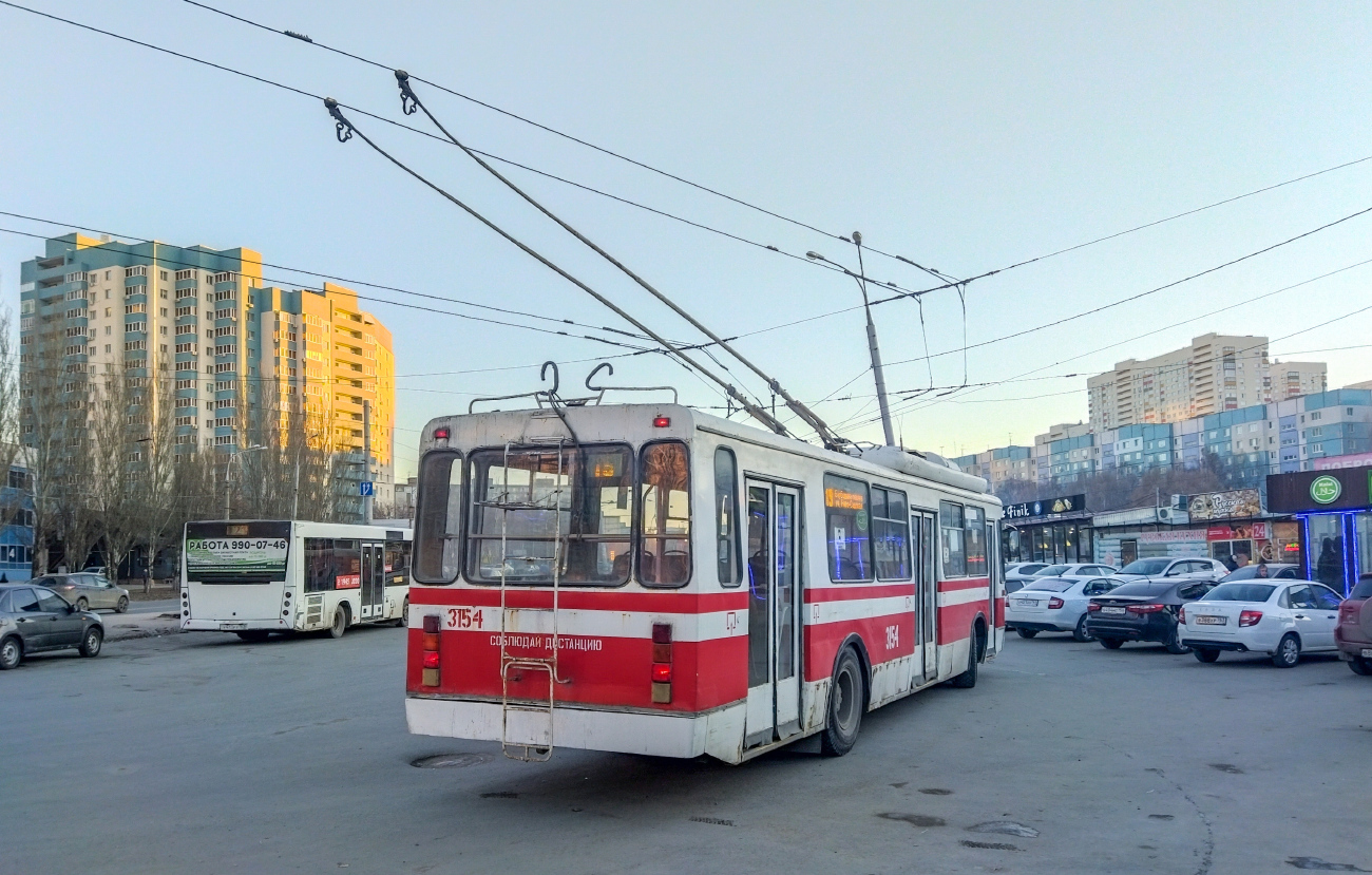Самара, БТЗ-5276-04 № 3154; Самара — Конечные станции и кольца (троллейбус)