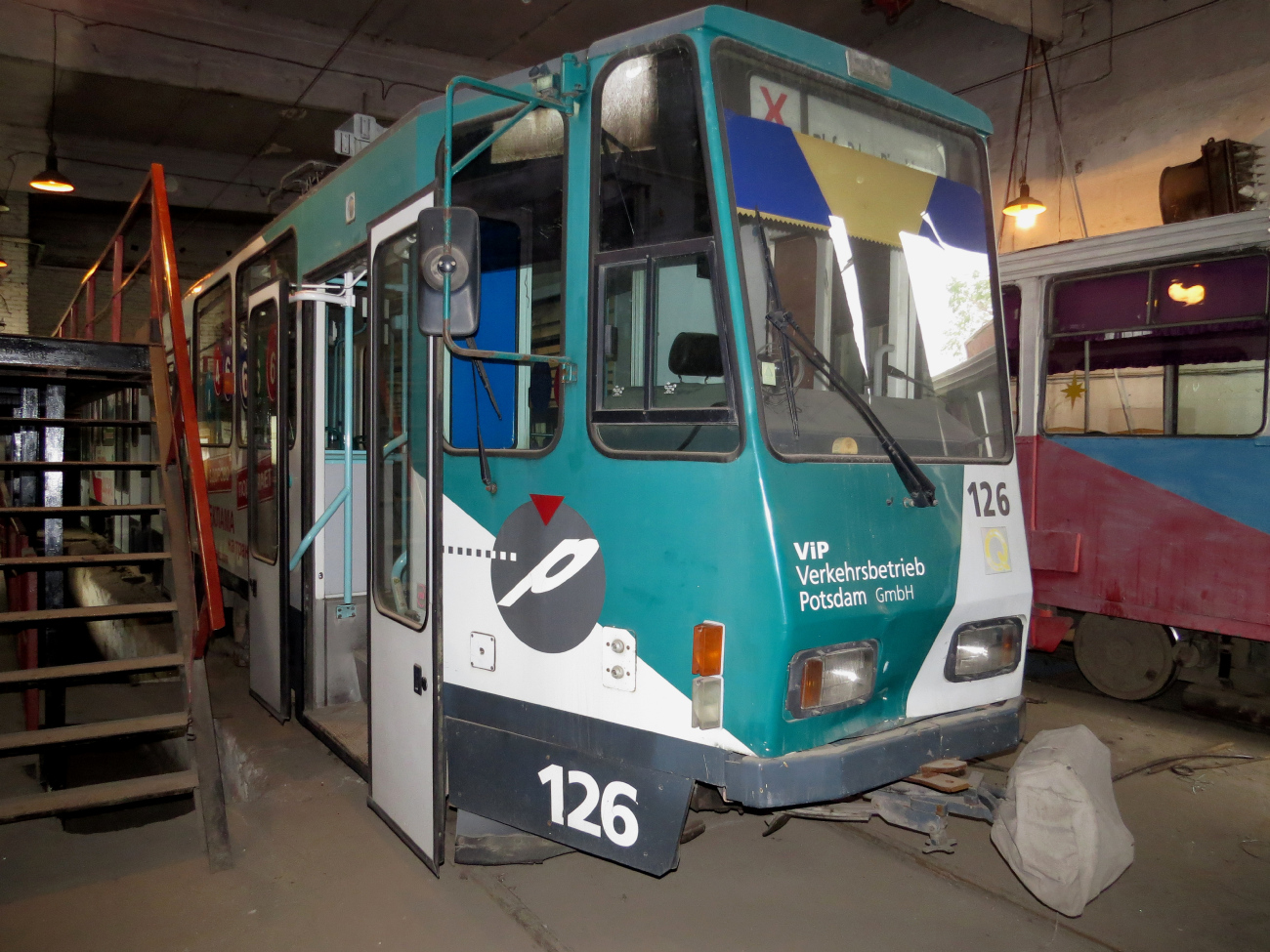 Темиртау, Tatra KT4DM № 126; Темиртау — Трамвайный парк