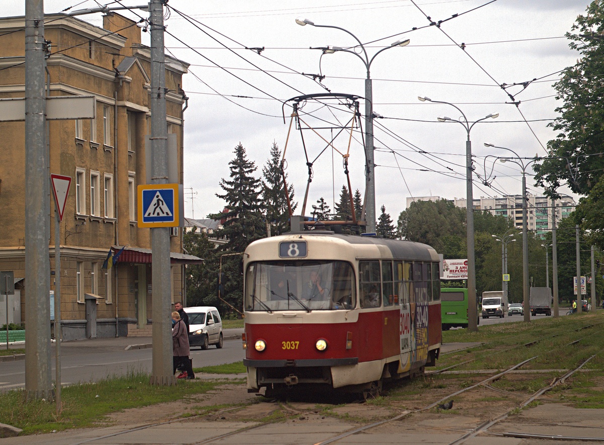 Харьков, Tatra T3SUCS № 3037