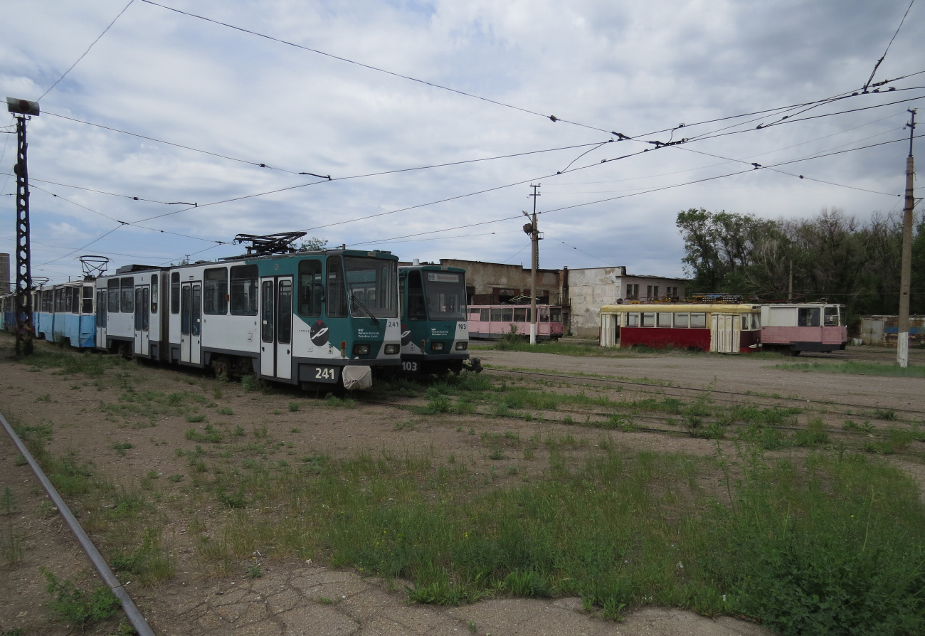 Temirtaou, Tatra KT4DM N°. 241; Temirtaou — Tramway Depot